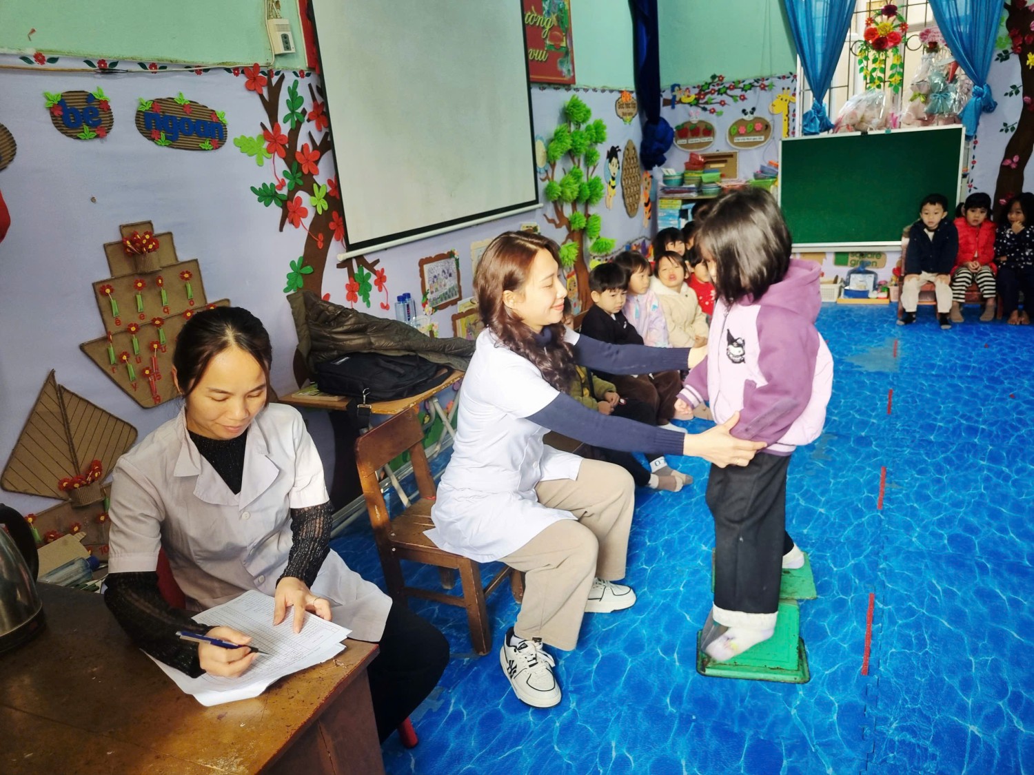 👩🏻‍⚕️👨‍⚕️ Trường Mầm Non 20/7 tổ chức khám sức khoẻ cho trẻ !